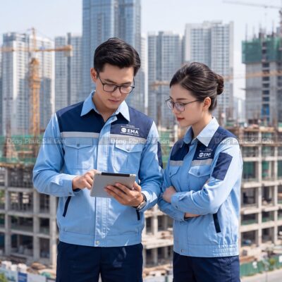 Công ty may đồng phục bảo hộ đẹp 1