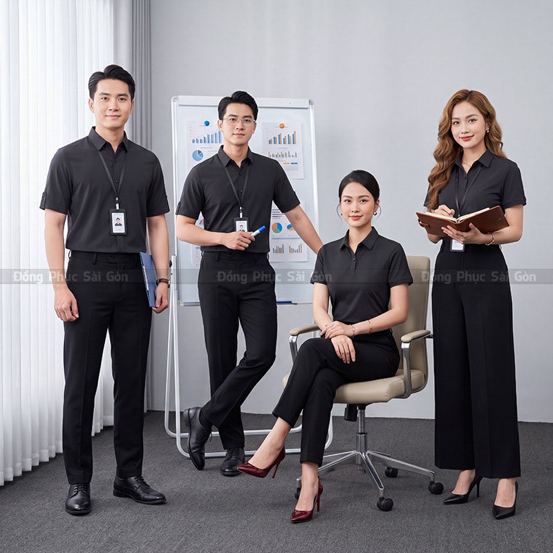 Địa chỉ may đồng phục công sở đẹp thoáng mát 5