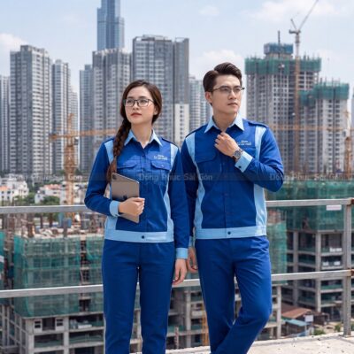 Đơn vị công ty may quần áo bảo hộ lao động theo yêu cầu 4