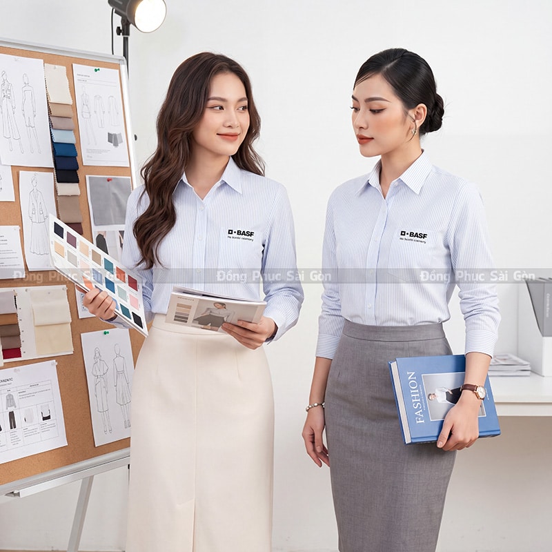 Đồng phục công sở mùa đông giữ ấm tốt 3