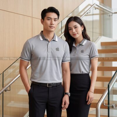Mẫu may áo thun công ty cho văn phòng 2