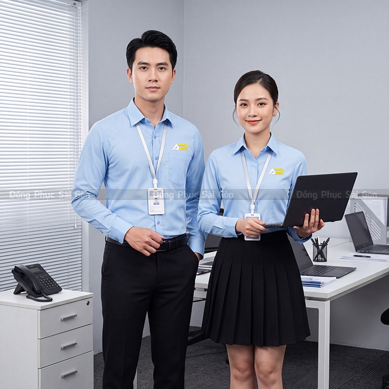 May đo đồng phục văn phòng tại Hà Nội giá rẻ 3