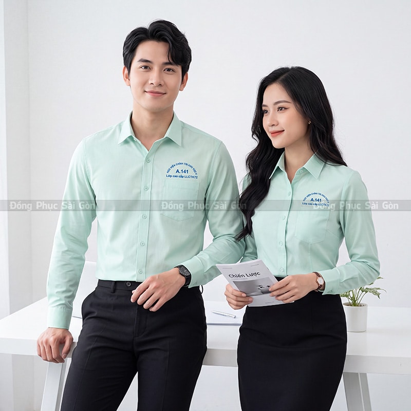 May đồng phục văn phòng Đà Nẵng số lượng lớn 1