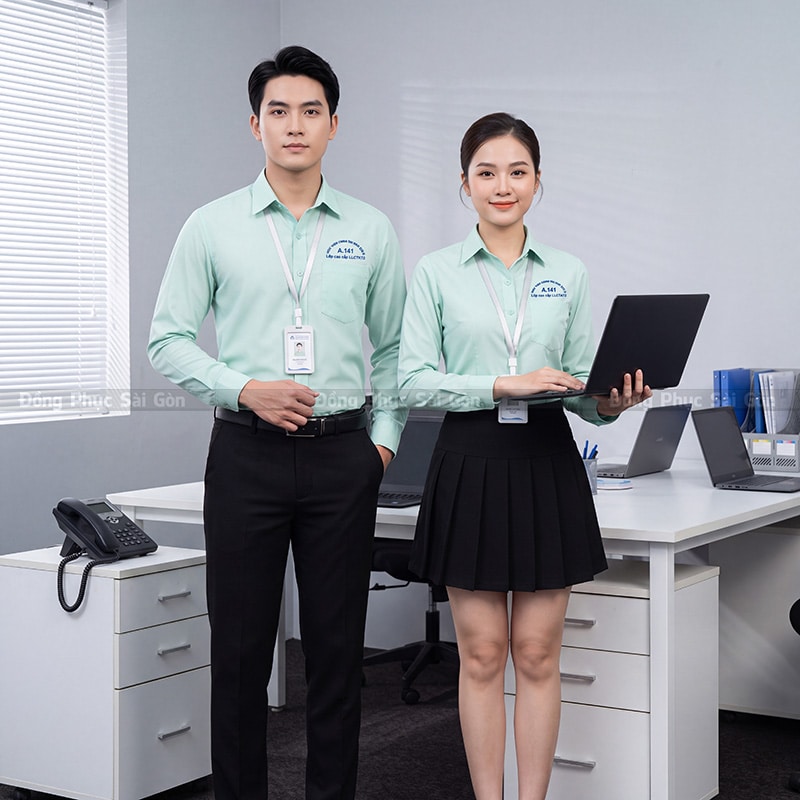 May đồng phục văn phòng Đà Nẵng số lượng lớn 3