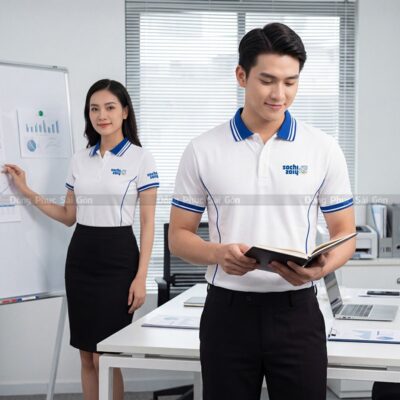 Xưởng chuyên may áo thun cá sấu 3