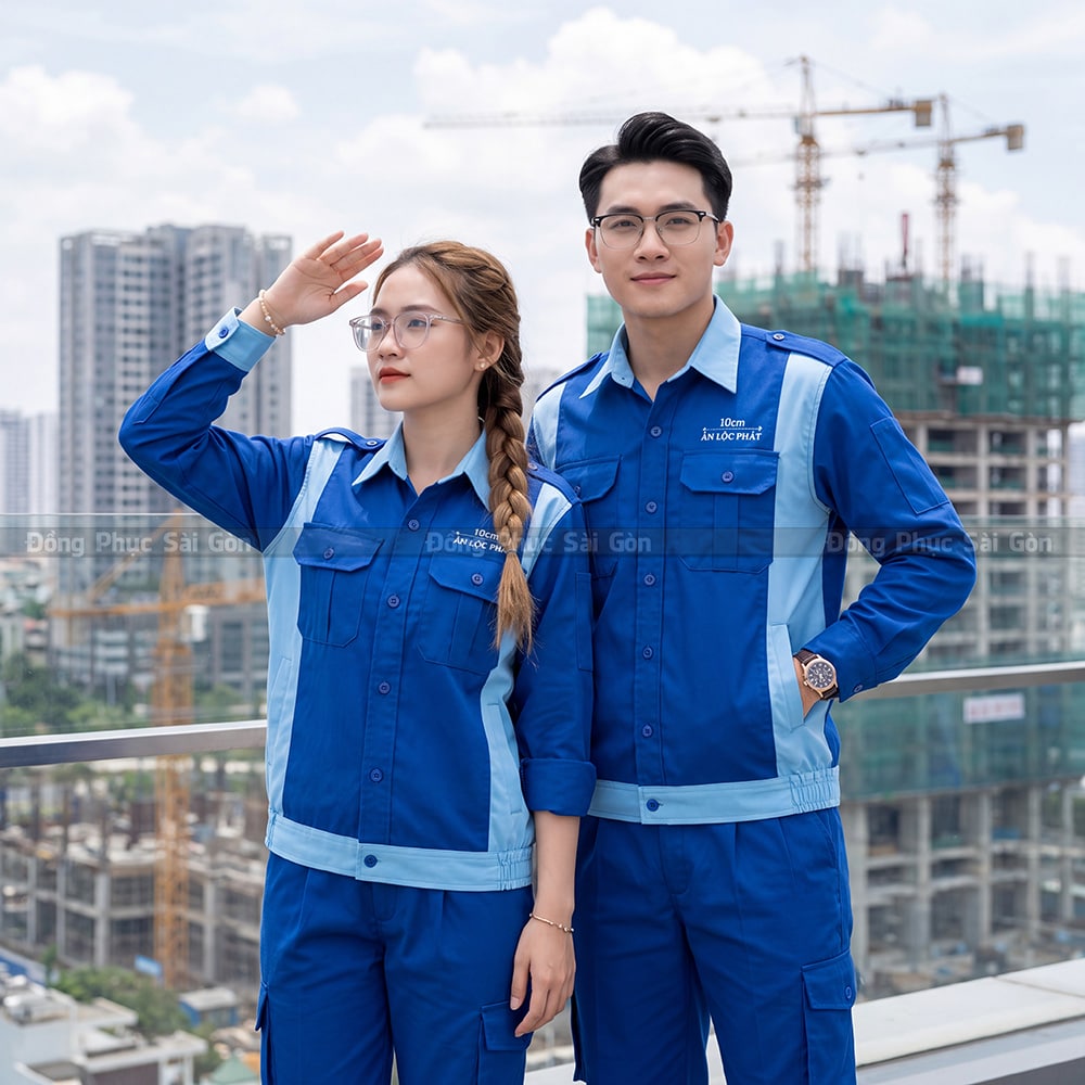 Xưởng cung cấp áo quần lao động giá sỉ tận gốc 3