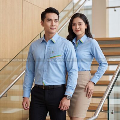 Xưởng may áo sơ mi đồng phục theo yêu cầu 3